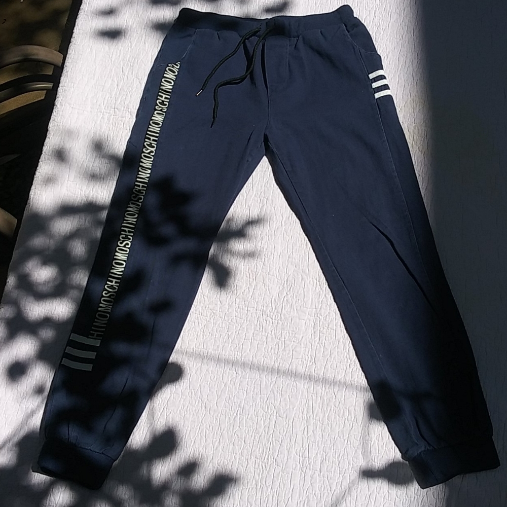 Blue joggers